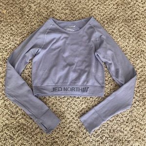 JED NORTH crop top long sleeve